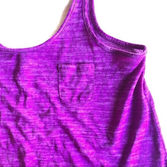 636 - 2/$10 ❤️❤️❤️ EXPRESS BASIC PURPLE POCKET TANK - Picture 2 of 4